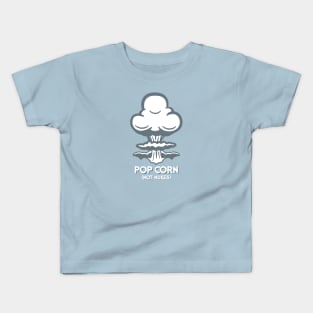 Pop Corn - Not Nukes (Blue) Kids T-Shirt